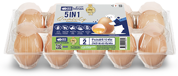 ไข่ไก่สด ตราแบร์เอ้ก ( เบอร์ 2 ) แพ็ค 10 ฟอง